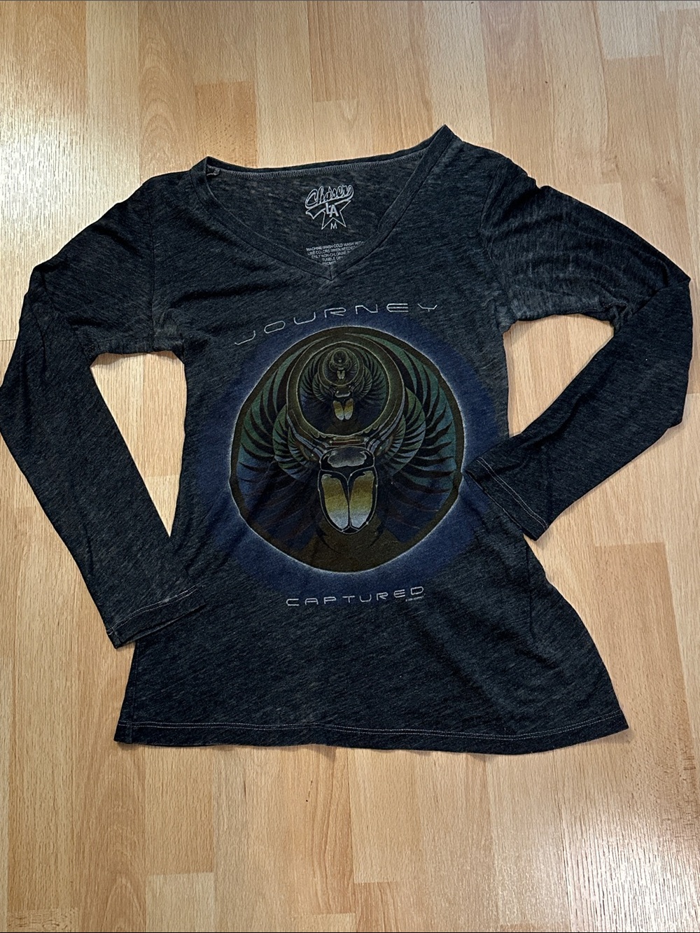 Vintage Chaser LA Journey Captured Graphic Long-sleeve T-Shirt SZ M